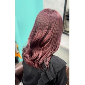 ワインレッド×ブリーチ - GLADGE池袋/ダブルカラー/ブリーチ【グラッジイケブクロダブルカラーブリーチ】掲載中