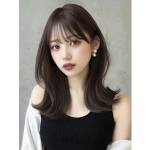韓国風/セミロング/顔周りカット/くびれヘア/透明感カラー - Euphoria GINZA  （旧Euphoria GINZA GRANDE)【ユーフォリア ギンザ】掲載中