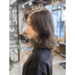 大人のミディアム/髪質改善/仙台駅前/全席個室サロン