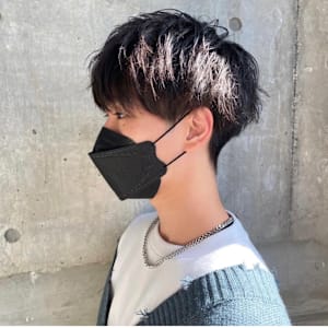 渋谷駅/学割U24/メンズサロン/フェザーパーマ