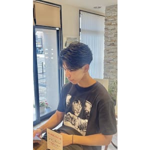 メンズフェザーショートツーブロ - CREA【クレア】掲載中