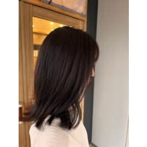 抜け感ブラウン