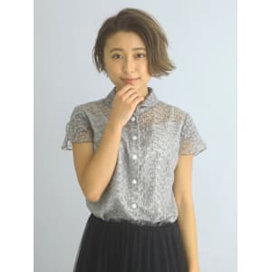 透明感ショートボブ/外ハネボブ - グランドソシエ 御影店【グランドソシエ】掲載中