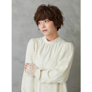フェミニンショート - ヘアーサロン ソシエ 天王寺ミオ店【ヘアーサロン ソシエ テンノウジミオテン】掲載中