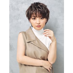ハイライト/無造作ショート - ヘアーサロン ソシエ 松戸店【ソシエ】掲載中