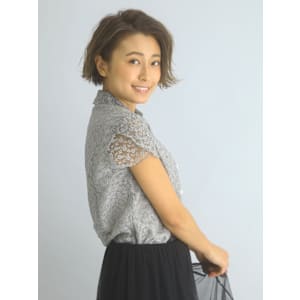 透明感/アッシュカラー/外ハネボブ - ヘアーサロン ソシエ 本厚木店【ソシエ】掲載中