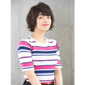 外ハネショートボブ - ヘアーサロン ソシエ 本厚木店【ソシエ】掲載中