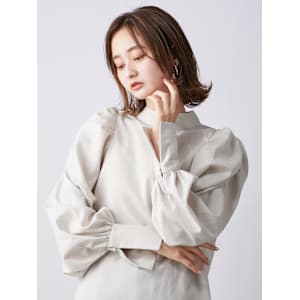 大人女性/外はねボブ