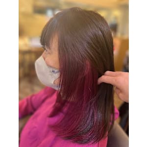 インナーカラー　ピンク - Van family MEGA ドン・キホーテUNY福井店【ヴァン ファミリー メガ ドンキホーテ　ユニーフクイテン】掲載中