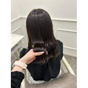 ブリーチなしで艶々ラベンダーブラウン♪ ＊ひな＊