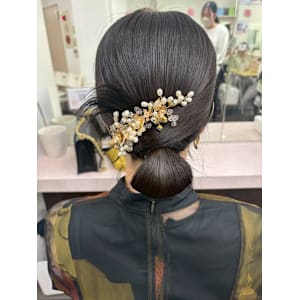 【ヘアセット/レンタル・着付】ブライダルサロン プレストベル