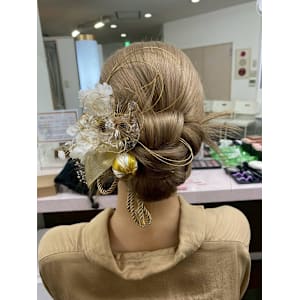 【ヘアセット/レンタル・着付】ブライダルサロン プレストベル