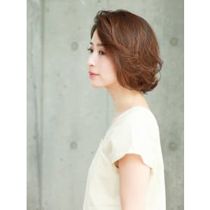 大人女性/横流しショート - ヘアーサロン ソシエ 町田東急ツインズ店【ソシエ】掲載中