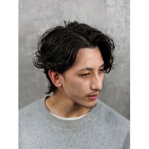 ニュアンスパーマ/ラフカール/ツーブロック〈理容室〉 - ヒロ銀座ヘアーサロン 五反田店【ヒロギンザヘアーサロンゴタンダテン】掲載中