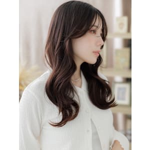 かき上げバング大人美人モテ髪韓国風巻き　ココアブラウン - COVER HAIR bliss【カバーヘア ブリス】大宮/大宮西口店【カバー ヘア ブリス オオミヤ オオミヤニシグチテン】掲載中