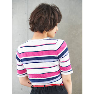 外ハネショートボブ - ヘアーサロン ソシエ 山陽姫路店【ヘアーサロン ソシエ サンヨウヒメジテン】掲載中