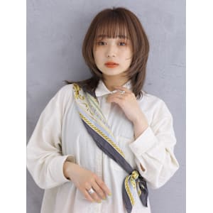 ウルフ/ミディアムレイヤー - ヘアーサロン ソシエ 二子玉川店【ヘアー サロン ソシエ フタコタマガワテン】掲載中