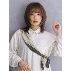 ウルフ/ミディアムレイヤー - ヘアーサロン ソシエ 二子玉川店【ヘアー サロン ソシエ フタコタマガワテン】掲載中
