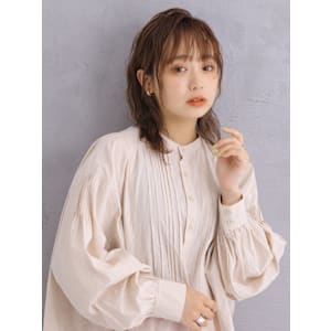 波ウェーブ/ミディアム - ヘアーサロン ソシエ 二子玉川店【ヘアー サロン ソシエ フタコタマガワテン】掲載中