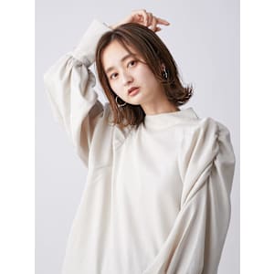 大人女性/外はねボブ - ヘアーサロン ソシエ 二子玉川店【ヘアー サロン ソシエ フタコタマガワテン】掲載中