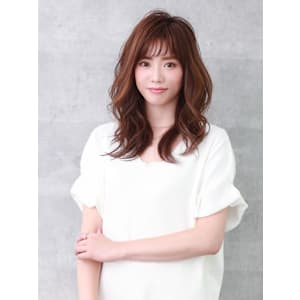 フェザーバング/ゆるふわロング - ヘアーサロン ソシエ 二子玉川店【ヘアー サロン ソシエ フタコタマガワテン】掲載中