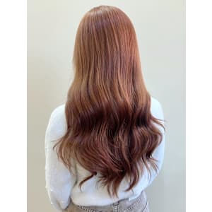 オレンジベージュ ダメージレスカラー 髪質改善 ゆる巻き - Beautissimo 川越【ビューティシモ カワゴエ】掲載中