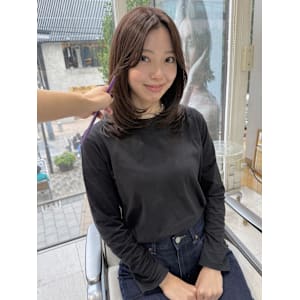 大人ミディ×ラベンダーベージュ - Of HAIR Jiyugaoka【オブヘアジユウガオカ】掲載中