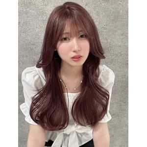 ピンクブラウン 韓国風巻き 顔周りカット 透明感カラー - CAPA  central 天神・大名店【キャパ セントラル テンジン ダイミョウテン】掲載中