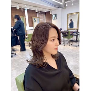 髪質改善/透明感カラー/顔まわりレイヤー/カット/韓国/前髪 - newi saLyu 立川【ネウィ サリュー タチカワ】掲載中