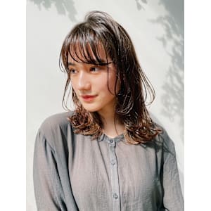 since 銀座 【シンス】×ミディアムモカブラウンスタイル