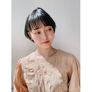 since 銀座 【シンス】×丸みショートスタイル