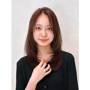 since 銀座 【シンス】×ミディアムレイヤースタイル