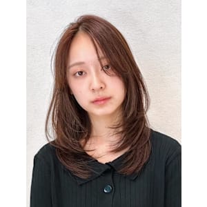 since 銀座 【シンス】×ミディアムレイヤースタイル