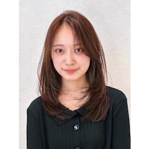 since 銀座 【シンス】×ミディアムレイヤースタイル