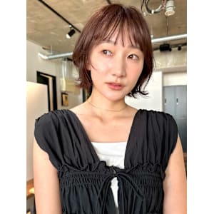 since 銀座 【シンス】×小顔レイヤーボブスタイル