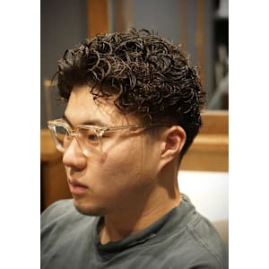 メンズ　パーマ　カーリーパーマ - 銀座shino【ギンザ シノ】掲載中