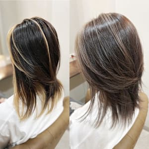 白髪ぼかし(インナーカラー)白髪キレイにマイナス10歳 - F.U.N 竹ノ塚店【ファン】【ファン タケノツカテン】掲載中