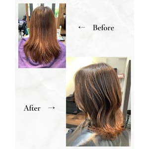 ≪お客様スタイル≫ ハネをいかした外ハネスタイル - chan.【チャンドット】掲載中