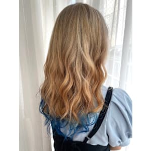 【ChaoMICHI sachika】ハイトーン　裾カラー - 岡山髪質改善美容室 hair studio Chao by MICHI 【ヘアースタジオチャオ】【オカヤマカミシツカイゼンビヨウシツヘアースタジオチャオバイミチ】掲載中