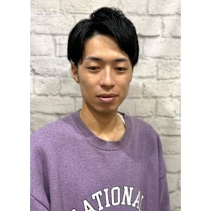 ナチュラル七三アップバングショート - グレイスフルバーバー プラチナム【グレイスフルバーバー プラチナム】掲載中