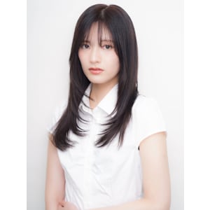 レイヤーカット ワンカール 顔周りカット 暗髪カラー 20代 - 髪質改善 SEPT. 天神大名【カミシツカイゼン セプト テンジンダイミョウ】掲載中