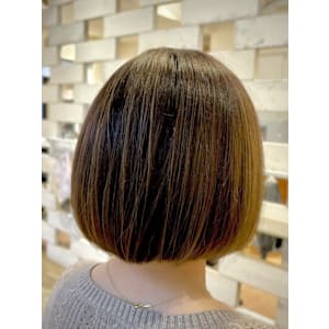 シンプルボブ/ナチュラルカラー/20代/30代/40代/50 - chill out 塚口本町店【チルアウト ツカグチホンマチテン】掲載中