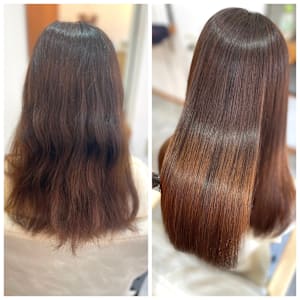 大人髪kinu   20代　　髪質改善縮毛矯正 - 大人髪 Kinu【オトナガミ キヌ】掲載中