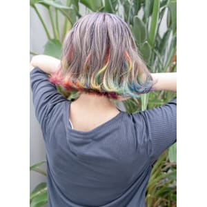 ボブのレインボーカラー【飯田淳平】Re:ta Hair - Re:ta Hair【リタヘア】掲載中