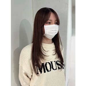 レイヤーカットフェイスレイヤーロングレイヤー