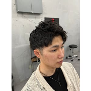 WAVY 桜木町店　メンズアップバングショート - WAVY 桜木町店【ウェイビーサクラギチョウテン】掲載中