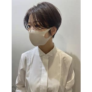 ハンサムショート　×　髪質改善　　半個室