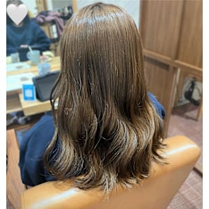 ブリーチなし ミルクティーベージュ