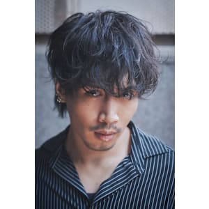 ウルフカット/マッシュウルフ/メンズウルフ/シャドウパーマ