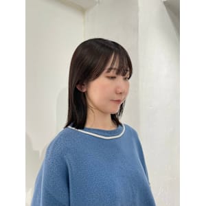 肩レングスパツっとボブココアブラウン - YOKE【ヨーク】掲載中